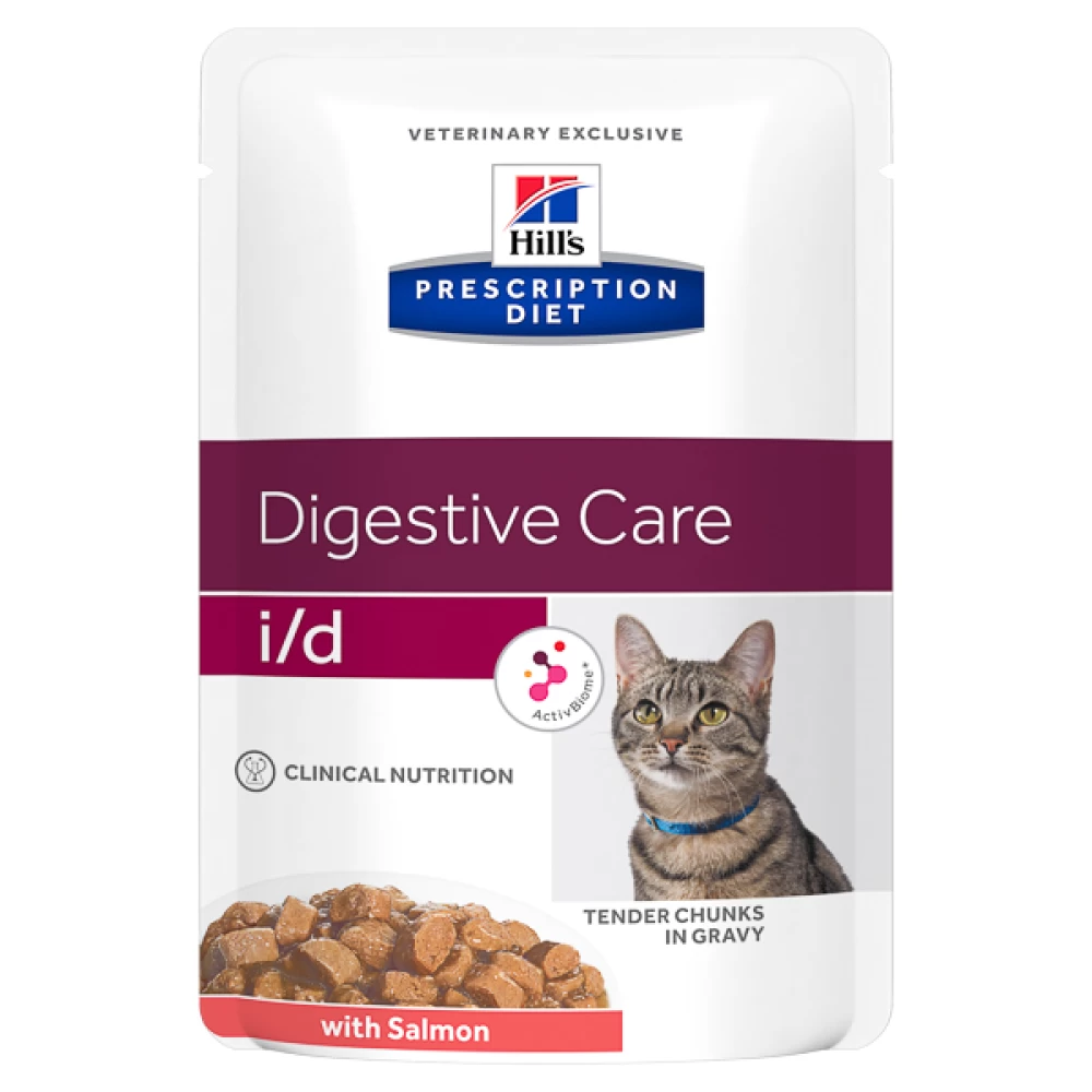 Hill's PD Feline i/d - Probleme Gastrointestinale Somon, 85 g