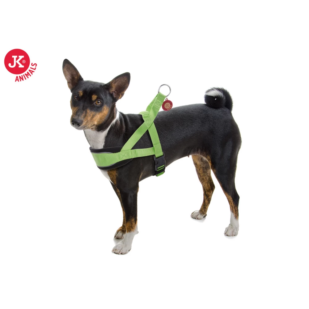 JK Animals Ham Comfort Verde 38-48 cm