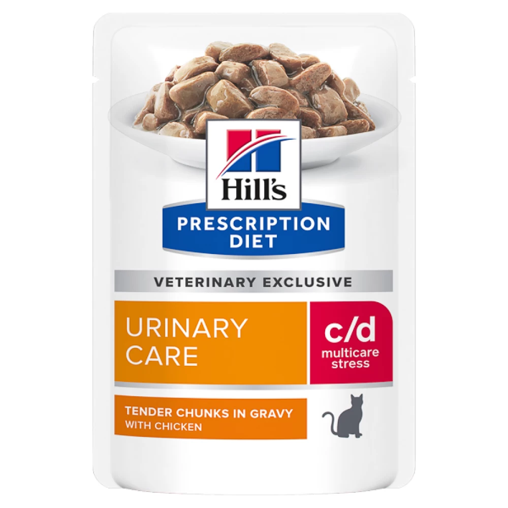 Hill's PD Feline c/d Multicare - Prevenirea Recurentei Struvitilor, 85 g