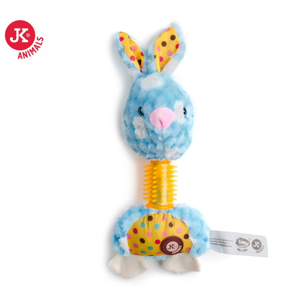 Jk Animals Jucarie Caine Iepure Plus+TPR 27cm