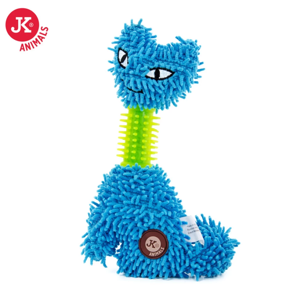 Jk Animals Jucarie Caine Plus+TPR Pisica Albastra 23 cm