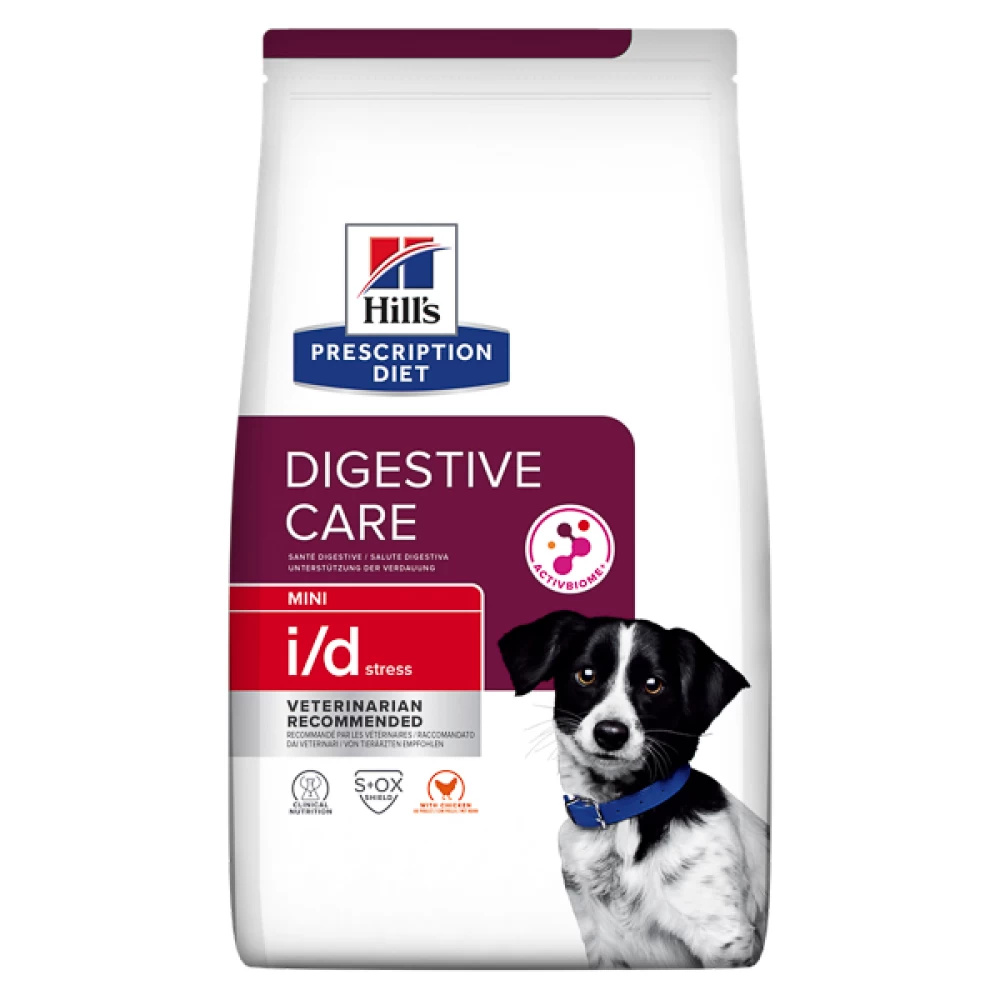 Hill's PD Canine i/d Stress Mini cu Pui, 6 kg