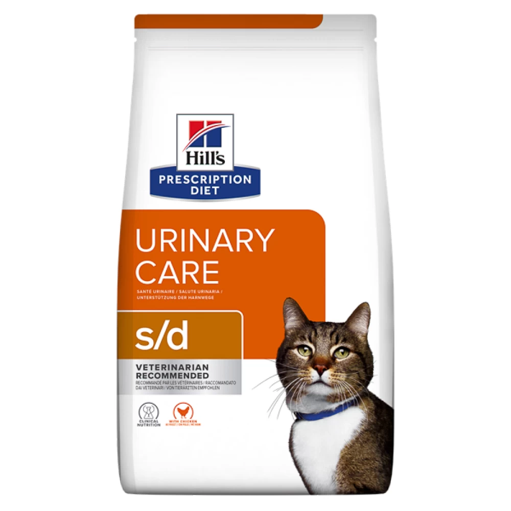 Hill's PD Feline s/d - Dizolvarea Struvitilor, 3 kg