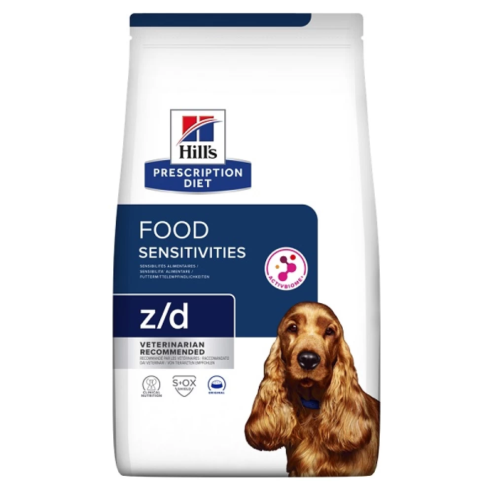 Hill's PD Canine z/d Ultra Allergen Free - Alergie la Hrana, 3 Kg