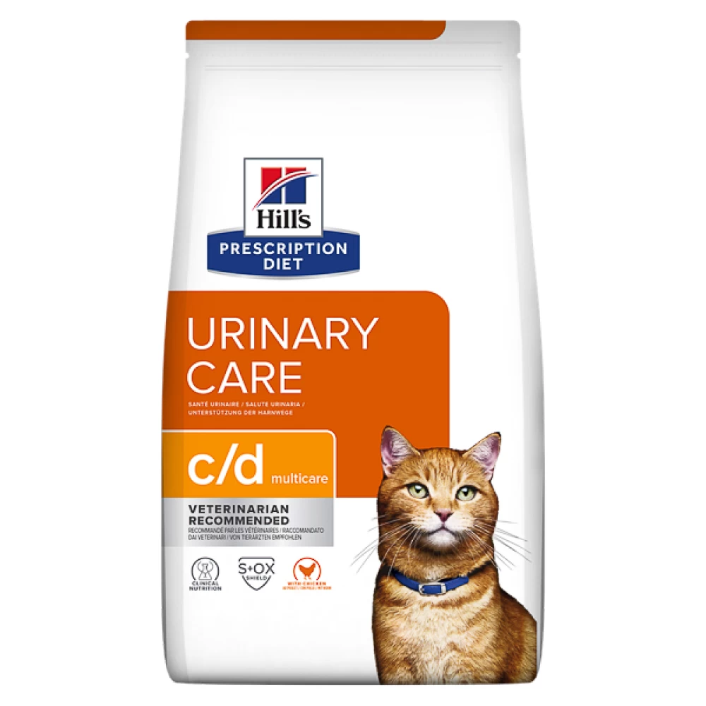 Hill's PD Feline c/d Multicare cu Pui, 8 kg