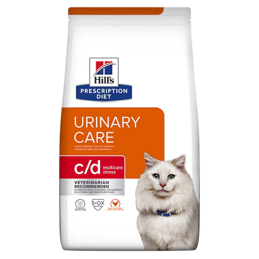 Hill's PD Feline c/d Urinary Stress, 3 kg