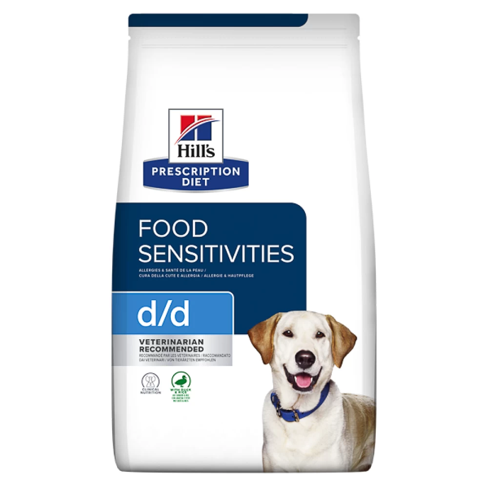 Hill's PD Canine d/d cu Rata si Orez, Alergii la Mancare, 1.5 kg