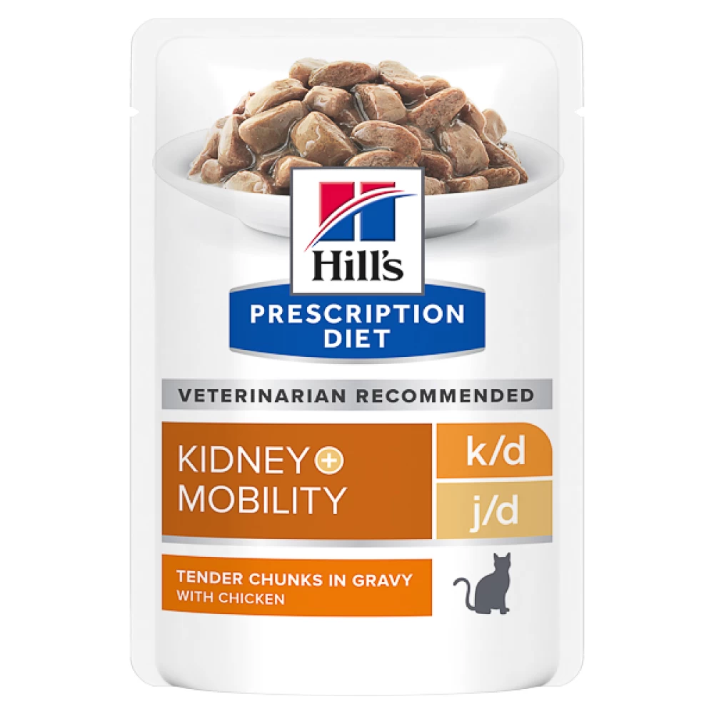 Hill's PD Feline k/d Afectiuni Renale + Mobility, 85 g