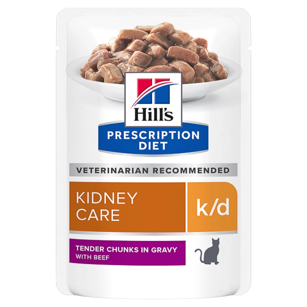 Hill's PD Feline k/d - Afectiuni Renale Vita, 85 g