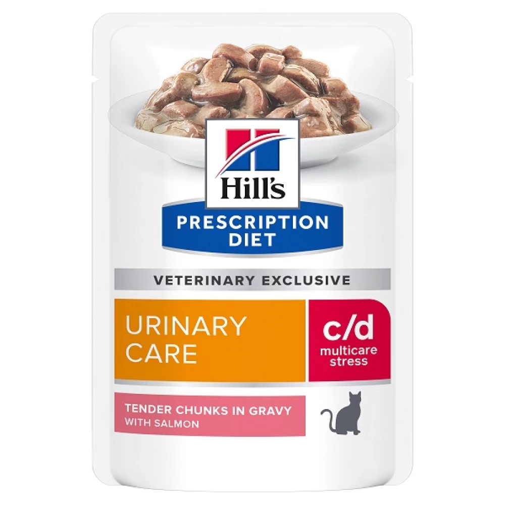 Hill's PD Feline c/d Urinary Stress Somon, 85 g