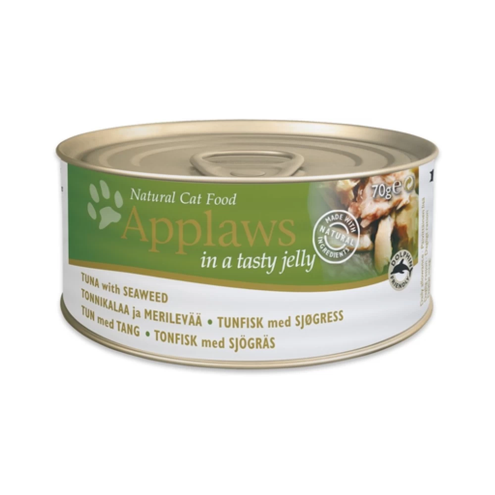 Applaws Cat Adult Ton si Alge Marine Conserva Aspic 70 g Hrană Umedă pentru pisici