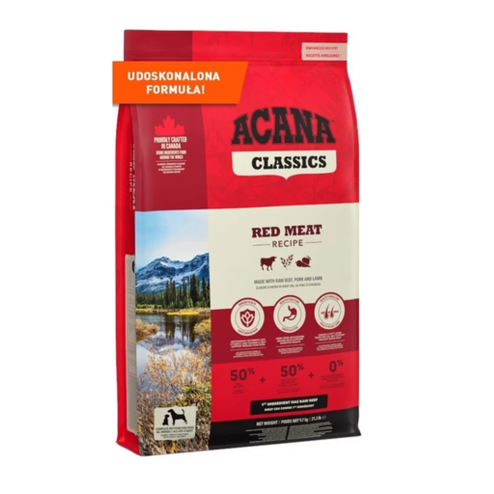 Acana Clasic Red, 14.5kg Hrană Uscată pentru caini