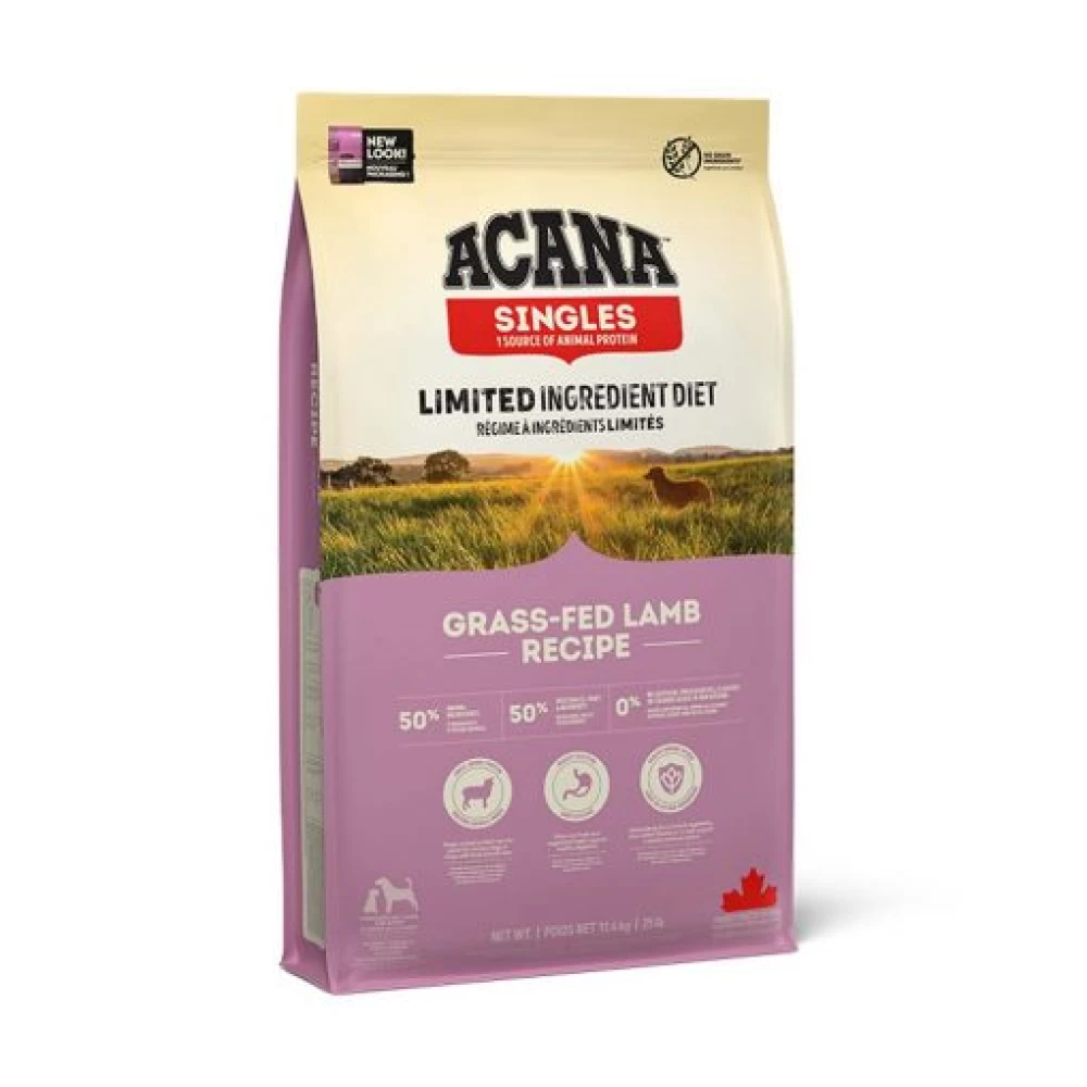 Acana Singles Lamb&Okanagan Apple, 2 kg Hrană Uscată pentru caini
