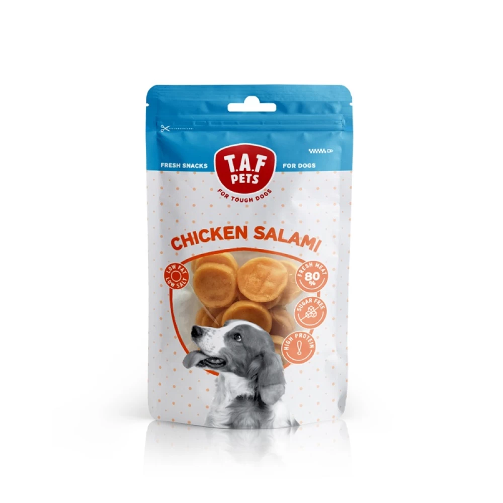 Taf Pets Dog Treats Rols cu Pui 75 GR