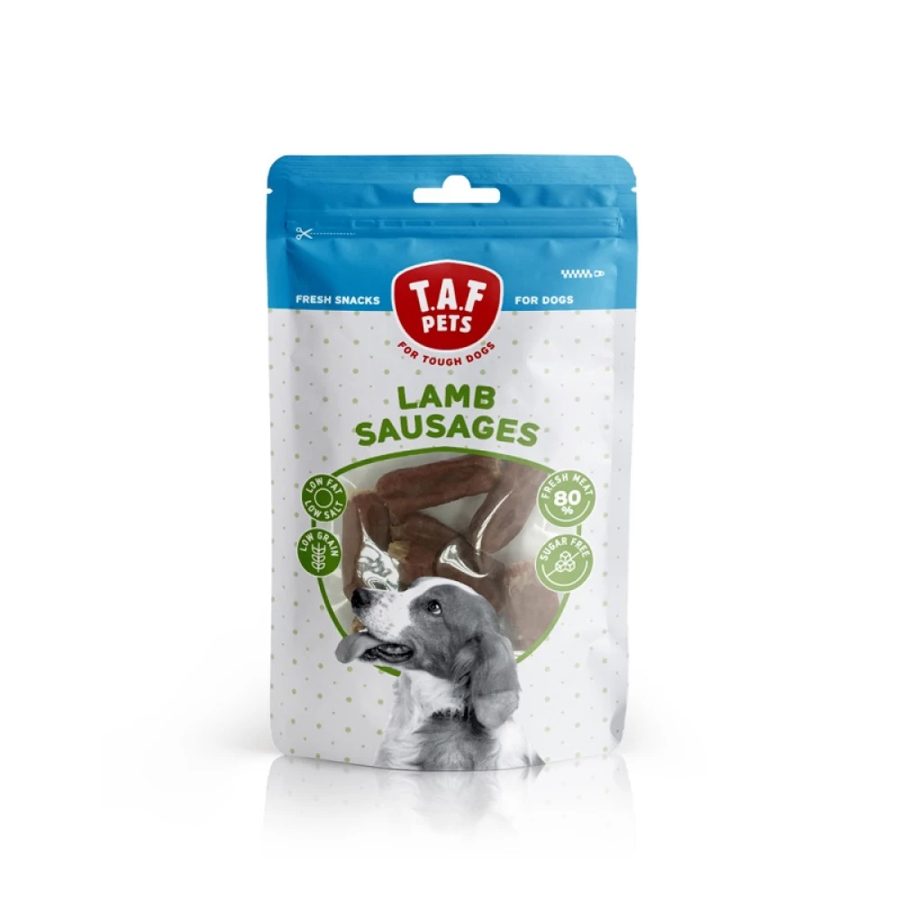 Taf Pets Dog Treats Carnaciori cu Miel 75 GR