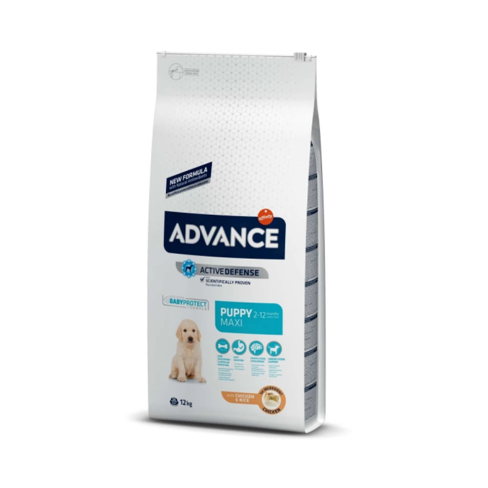 Advance Dog Maxi Puppy, 12kg Hrană Uscată pentru caini