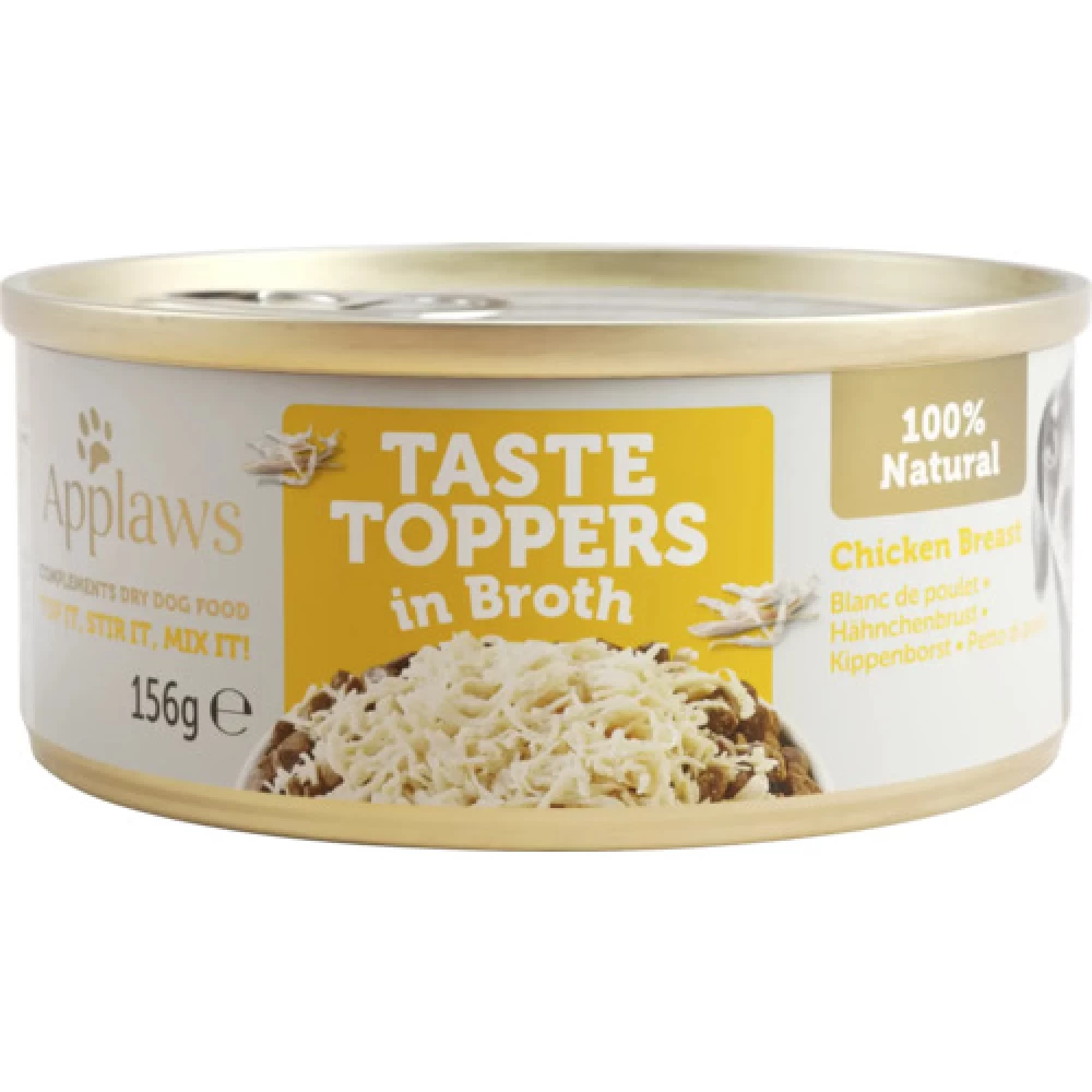 Applaws Taste Toppers File Pui și Orez, în supă, 156g