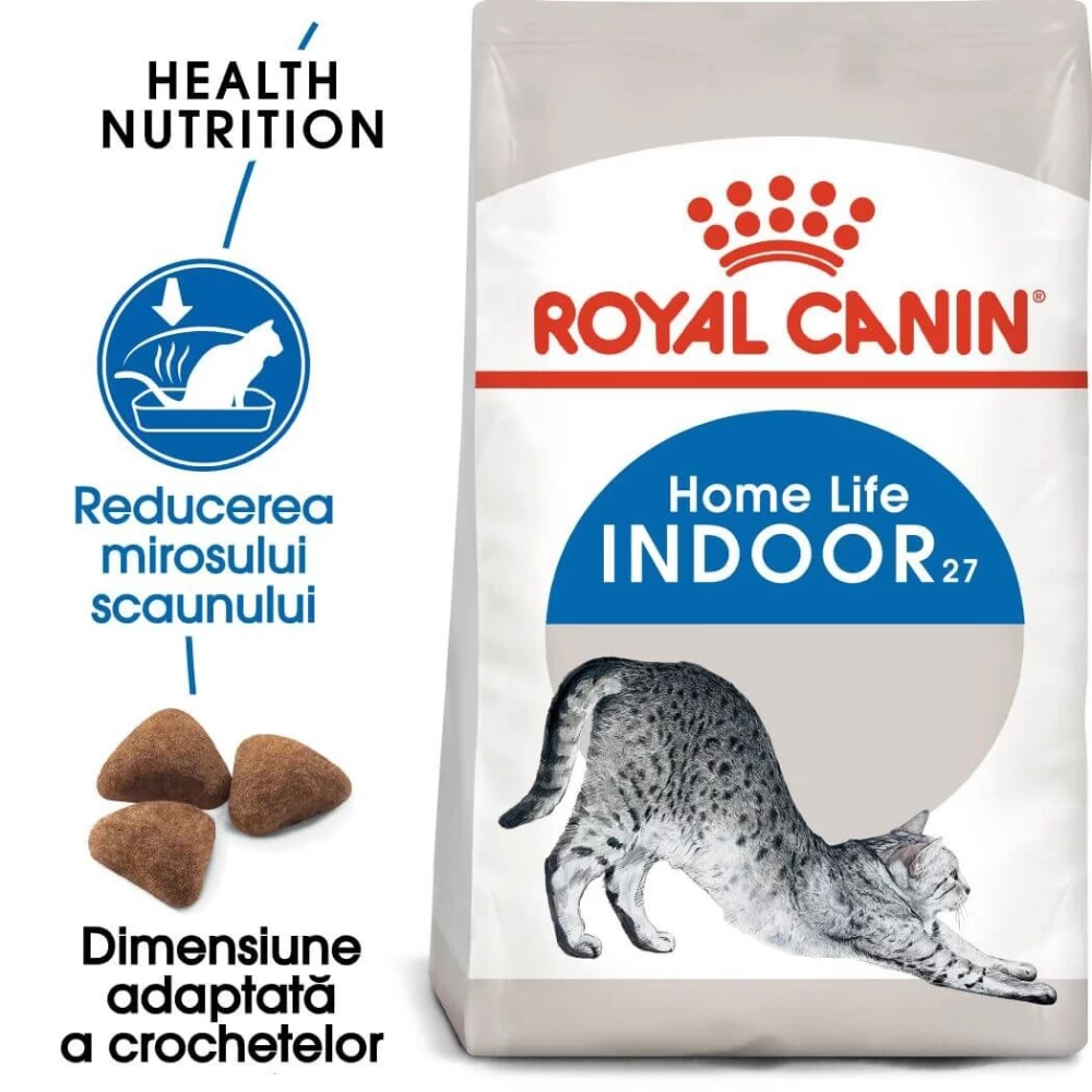 Royal Canin Indoor, 400 g Hrană uscată pentru pisici