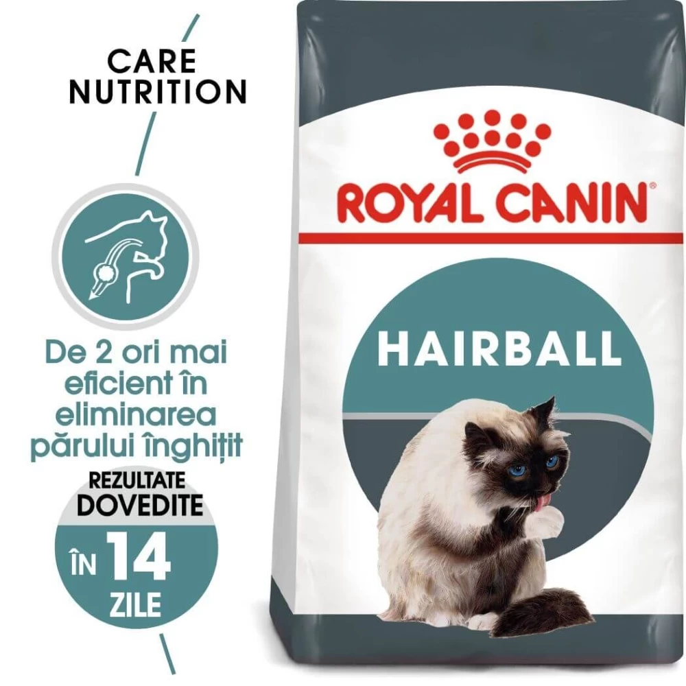 Royal Canin Hairball Care, 2 kg Hrană uscată pentru pisici