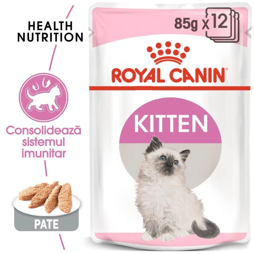 Royal Canin Kitten Pate, 85 g Hrană Umedă pentru pisici