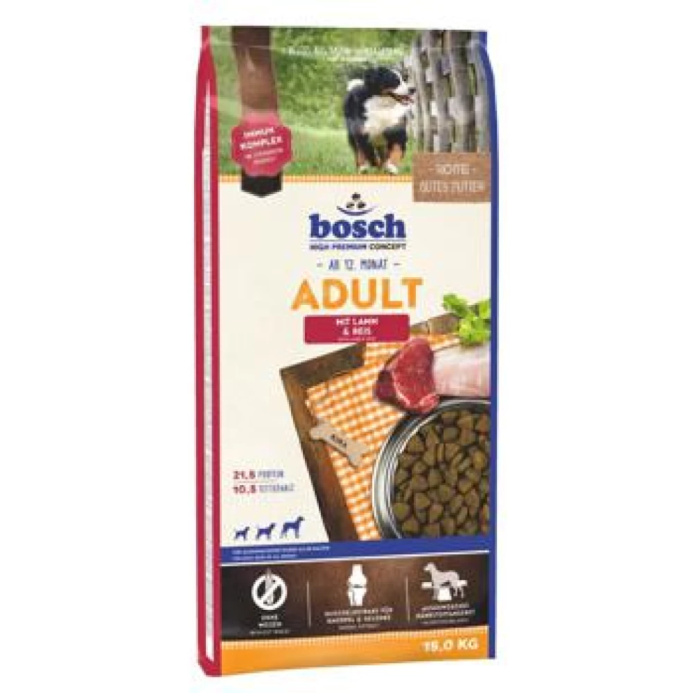 Bosch Adult Miel si Orez 15 kg Hrană Uscată pentru caini