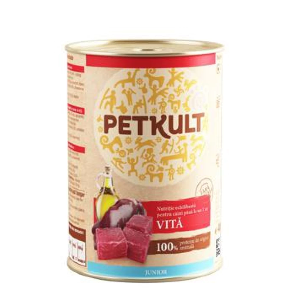 Petkult Junior Vita 400 g Hrană Umedă pentru caini