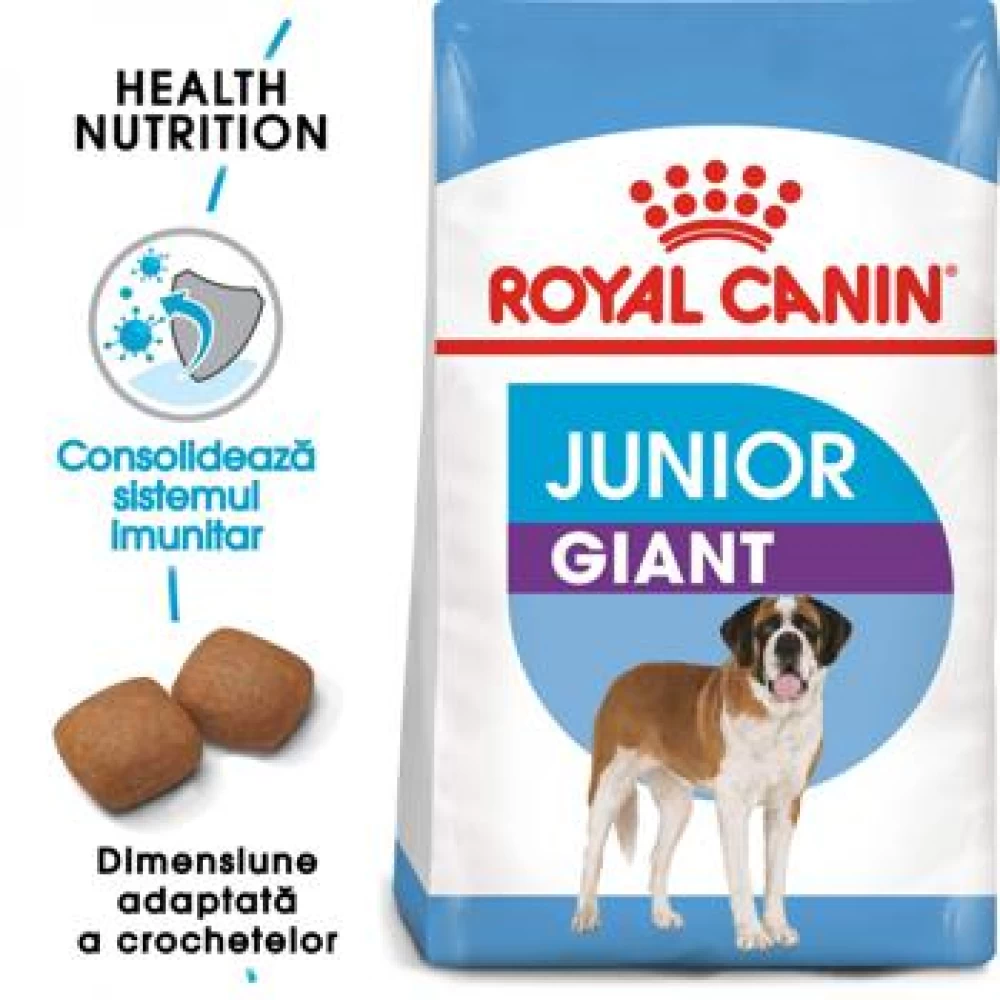 Royal Canin Giant Junior, 15 kg Hrană Uscată pentru caini