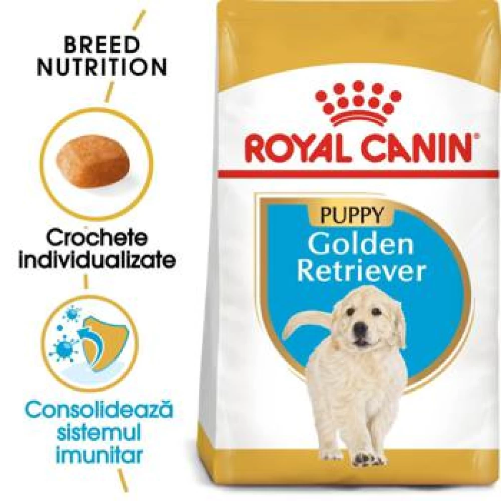 Royal Canin Golden Retriever Puppy, 12 kg Hrană Uscată pentru caini