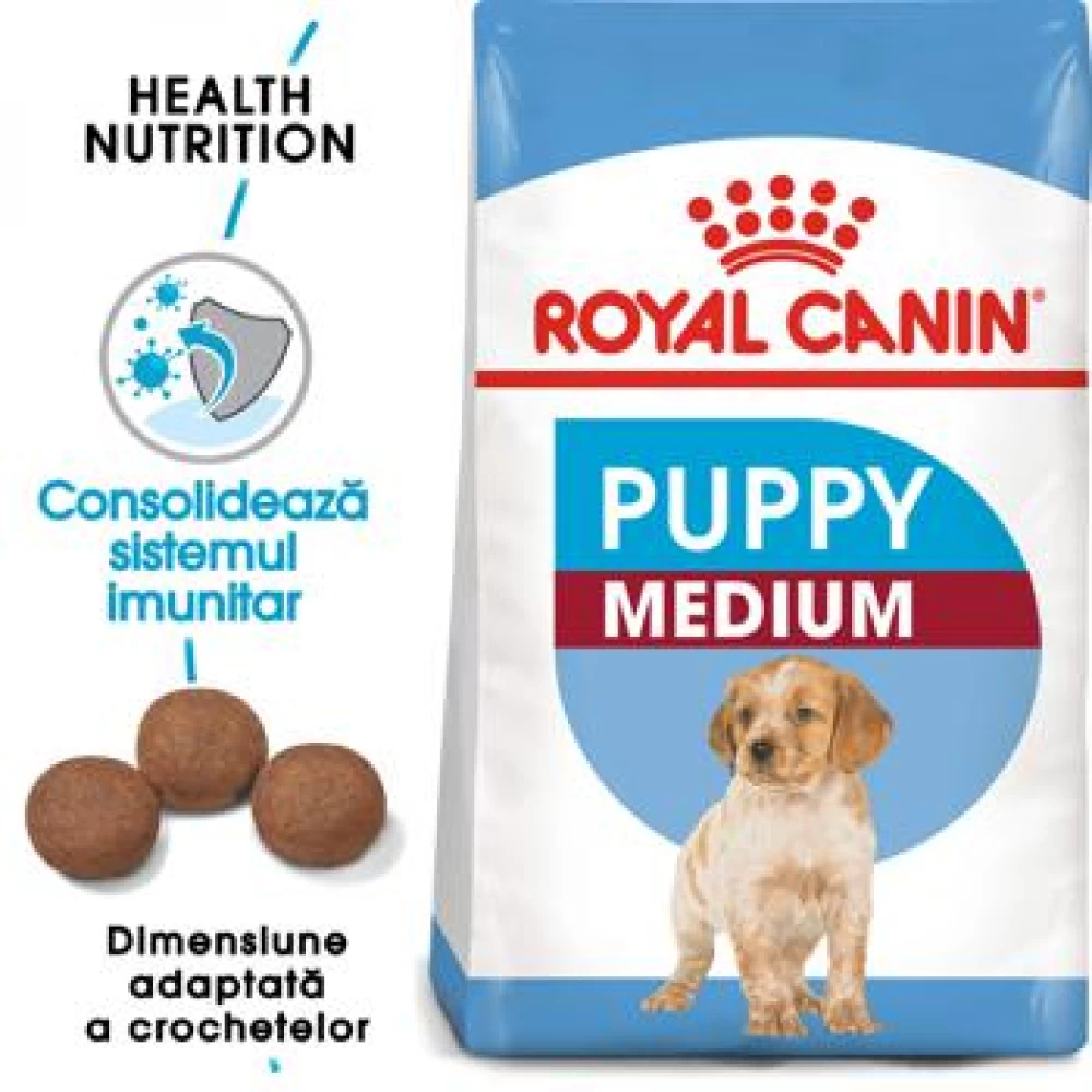 Royal Canin Medium Puppy, 1 kg Hrană Uscată pentru caini