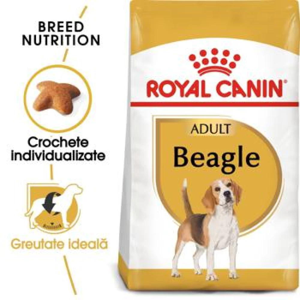 Royal Canin Beagle Adult, 3 kg Hrană Uscată pentru caini