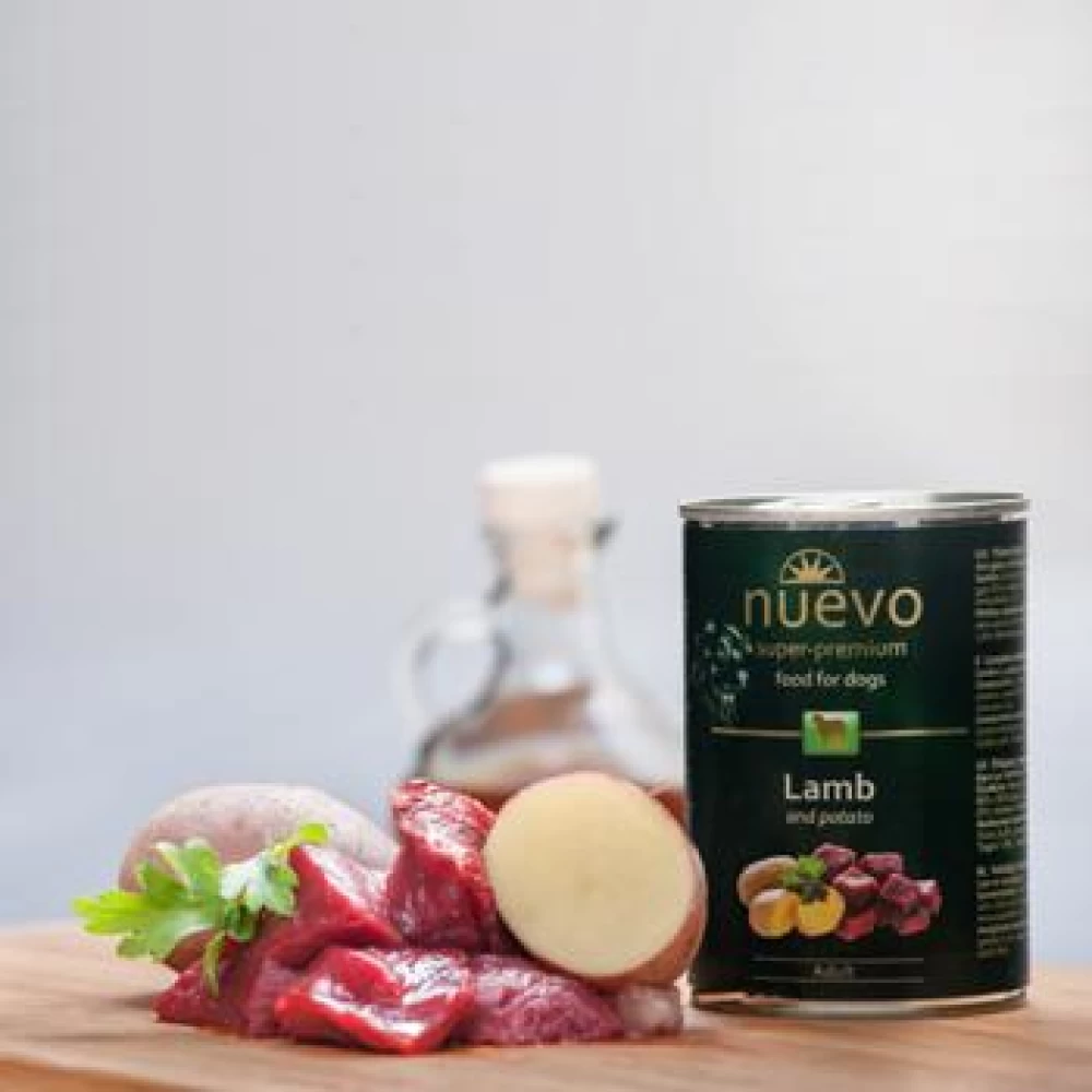 Nuevo Adult Miel si Cartof 400 g Hrană Umedă pentru caini