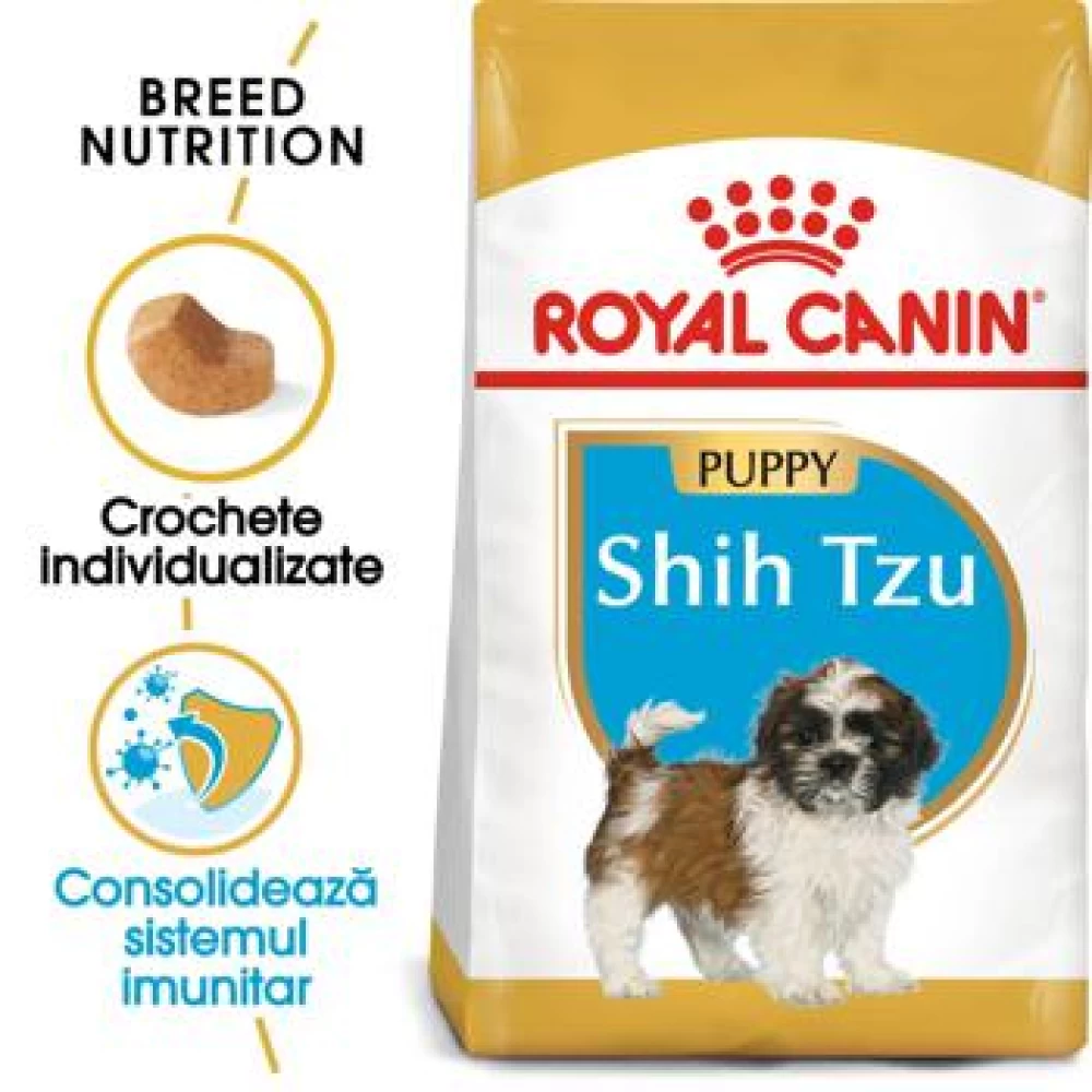 Royal Canin Shih Tzu Puppy, 1.5 kg Hrană Uscată pentru caini