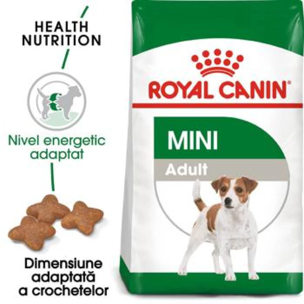 Royal Canin Mini Adult, 8 Kg + 1 Kg Gratis