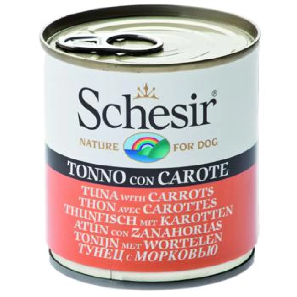 SCHESIR DOG TON MORCOVI 285 G Hrană Umedă pentru caini