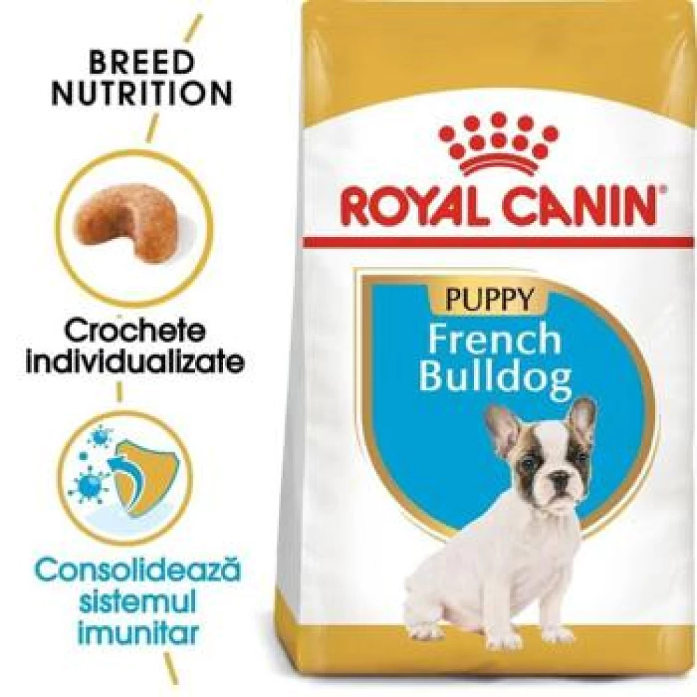 Royal Canin French Bulldog Puppy, 3 kg Hrană Uscată pentru caini