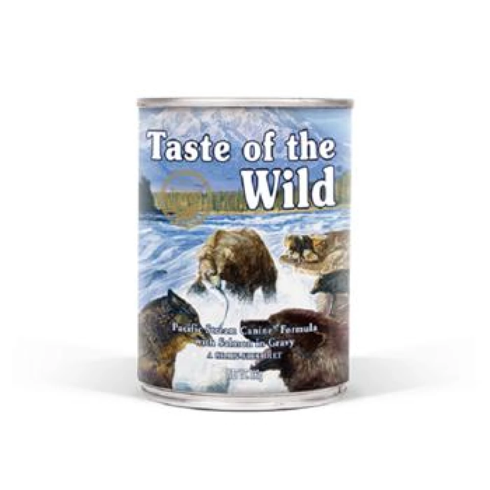 Conserva Taste of the Wild Pacific Stream, 390 g Hrană Umedă pentru caini