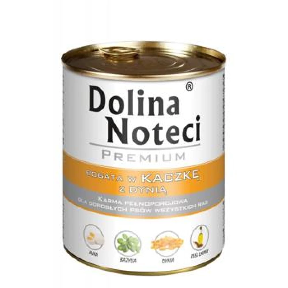 Dolina Noteci Rata si Dovleac 800 g Hrană Umedă pentru caini