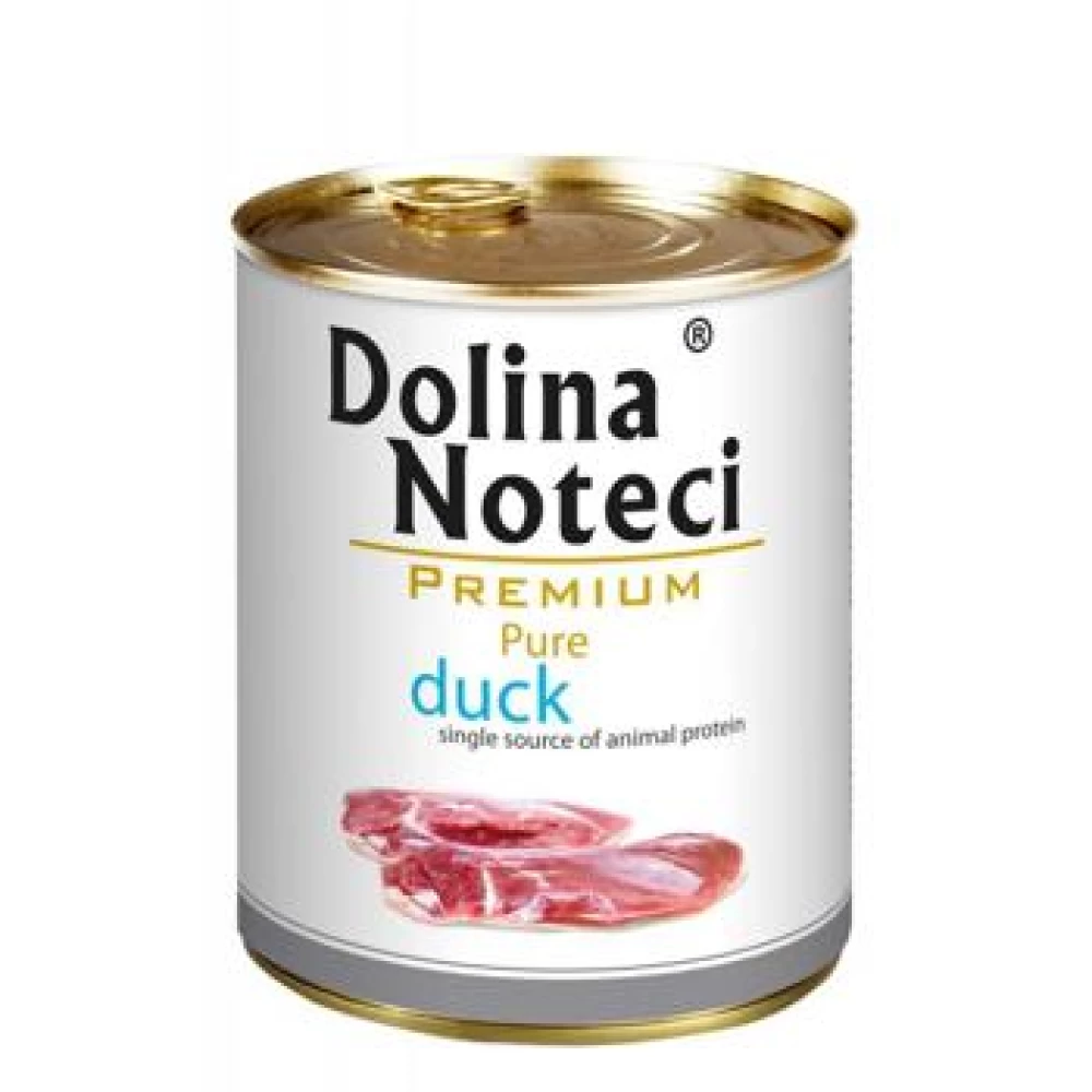 Dolina Noteci Pure Rata 800 g Hrană Umedă pentru caini