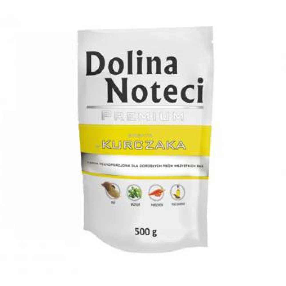 Dolina Noteci Plic Pui 500 g Hrană Umedă pentru caini