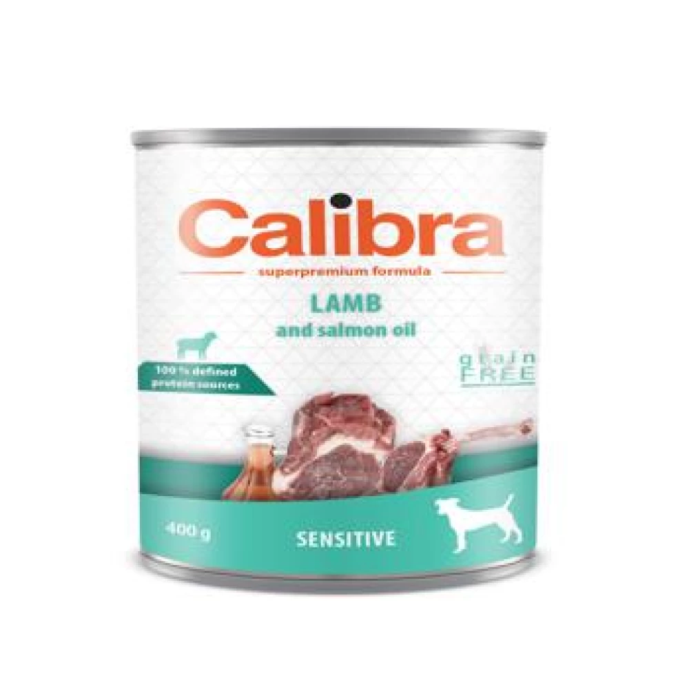 Calibra Dog Sensitive Miel 400 g Hrană Umedă pentru caini