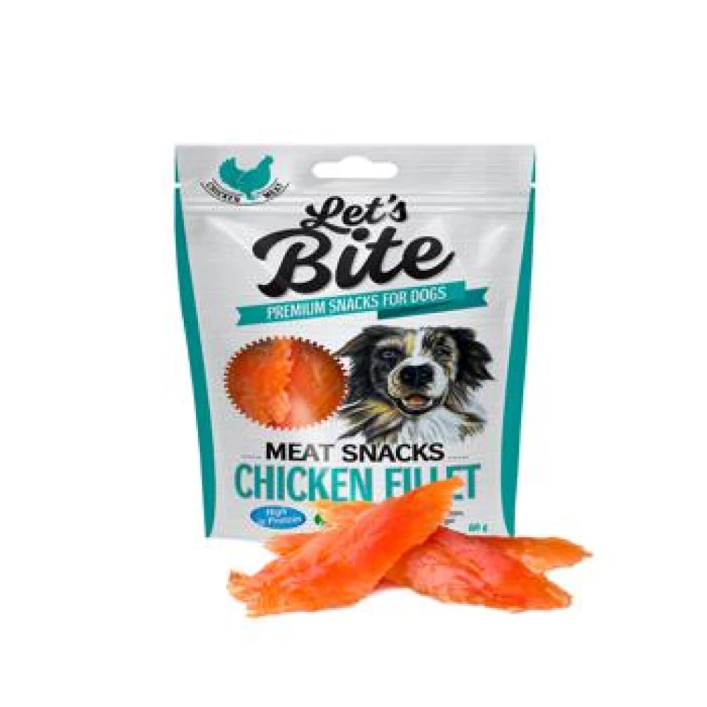 Brit Lets Bite Meat Snacks Chicken Fillet 80 g