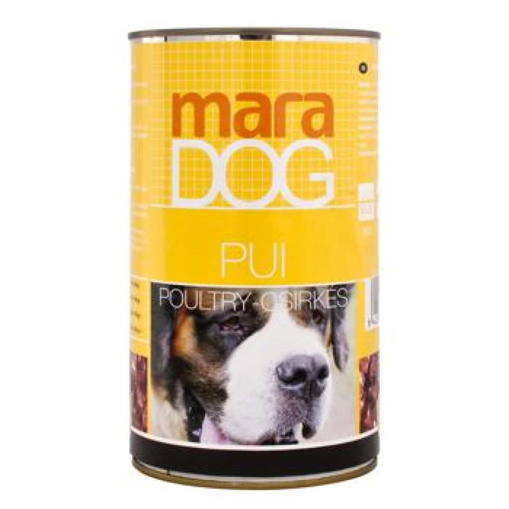 Maradog caine pui - conserva 1250 gr Hrană Umedă pentru caini