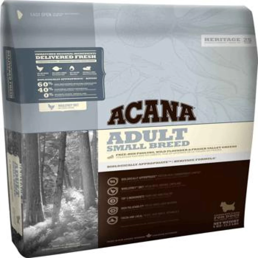 Acana Heritage Adult Small Breed, 6 kg