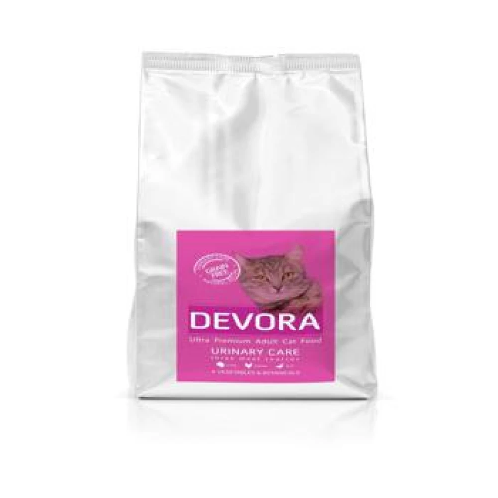 Devora Cat Grain Free Urinary Curcan, Pui si Rata, 7.5 kg Hrană uscată pentru pisici