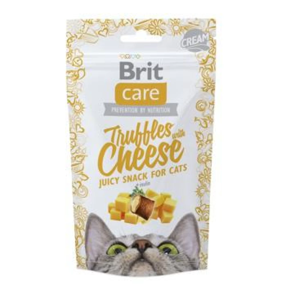 Brit Care Cat Snack Truffles Cheese 50 g