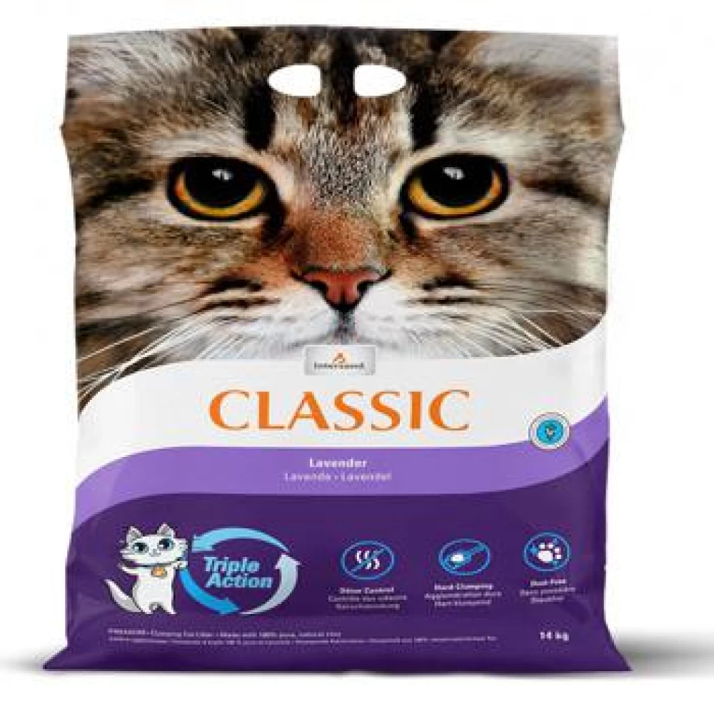 Asternut Igienic Intersand Classic Lavanda 14 kg