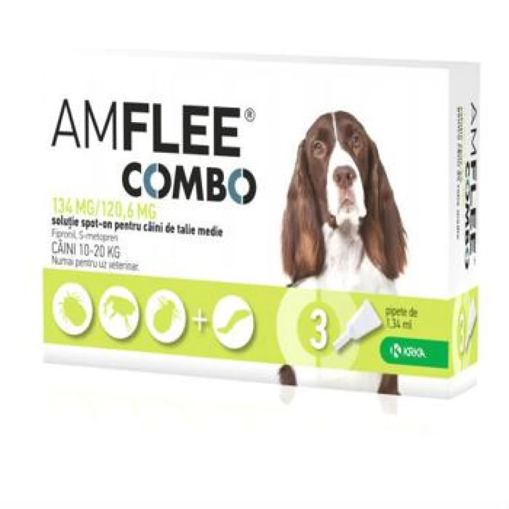 Amflee Combo Caine M 10-20 kg, 3 Bucati