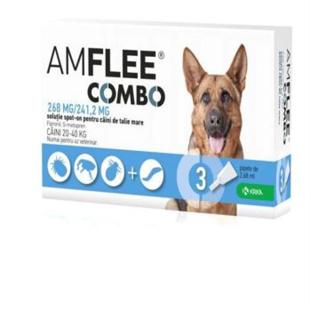 Amflee Combo Caine L 20-40 kg, 3 Bucati