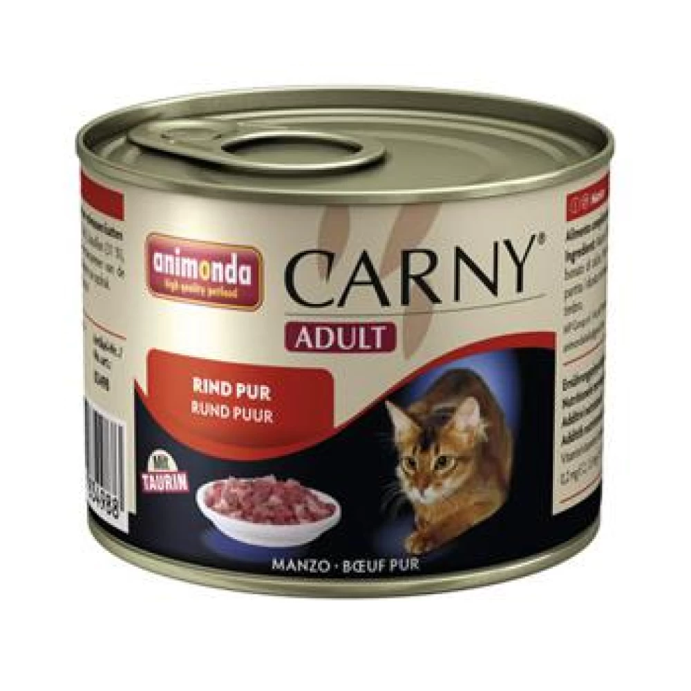 Carny Adult Carne de Vita 200 g Hrană Umedă pentru pisici