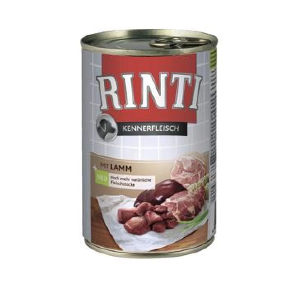 Rinti cu miel 400 g Hrană Umedă pentru caini